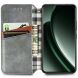 Чехол Deexe Rhombus Wallet для Realme GT 6 - Grey (357810H). Фото 2 из 7