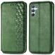 Чехол Deexe Rhombus Wallet для Samsung Galaxy A36 (A366) / A56 (A566) - Green (372042G). Фото 1 из 9