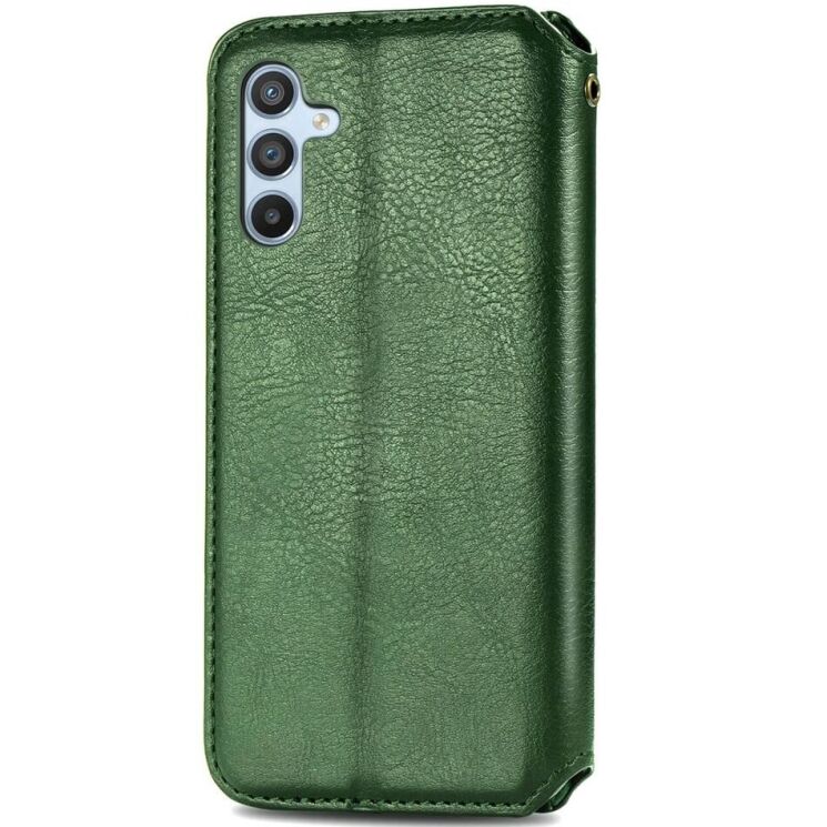 Чехол Deexe Rhombus Wallet для Samsung Galaxy A36 (A366) / A56 (A566) - Green: фото 5 из 9