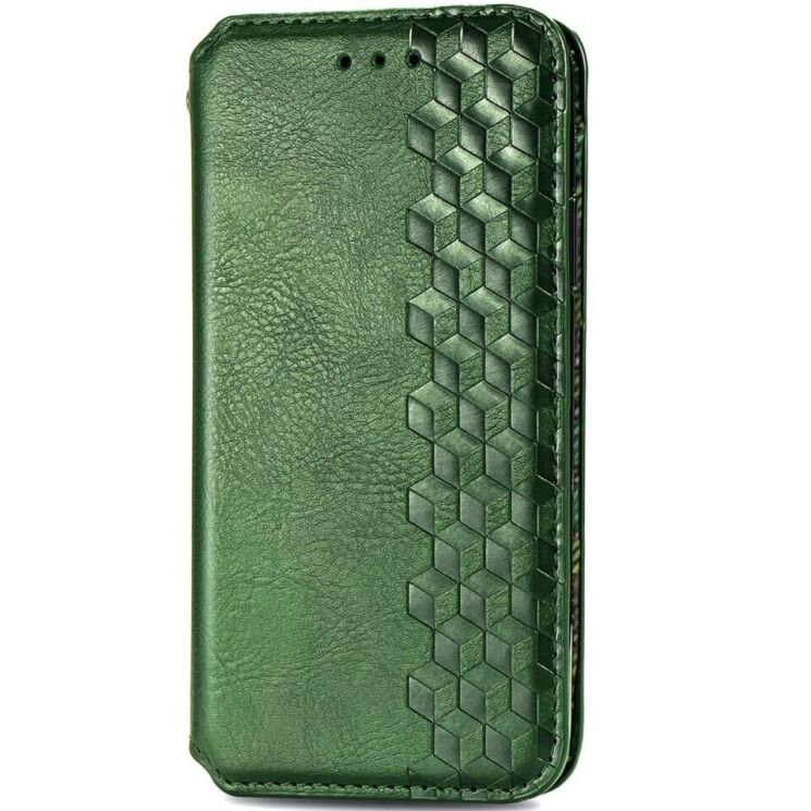 Чехол Deexe Rhombus Wallet для Samsung Galaxy A36 (A366) / A56 (A566) - Green: фото 4 из 9