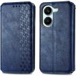 Чохол Deexe Rhombus Wallet для Xiaomi Poco X8 Pro - Blue (409027L)