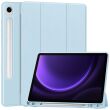 Чехол Deexe Smart Case для Samsung Galaxy Tab S9 FE (X510/516) / Tab S10 FE (X520/526) - Sky Blue (338930SL)