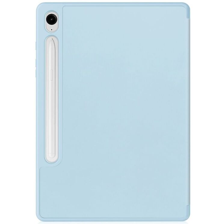 Чехол Deexe Smart Case для Samsung Galaxy Tab S9 FE (X510/516) / Tab S10 FE (X520/526) - Sky Blue: фото 2 из 10