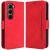 Чехол Deexe Wallet Stand для Infinix Hot 60і - Red: фото 1 из 7
