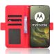 Чохол-книжка з кишеньками Deexe Wallet Stand для Motorola Edge 70 - Red (402102R). Фото 5 з 15