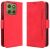 Чохол-книжка з кишеньками Deexe Wallet Stand для Motorola Edge 70 - Red: фото 1 з 15