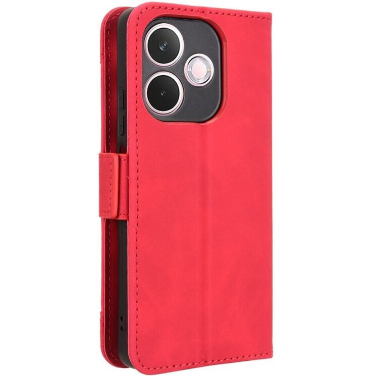 Чехол Deexe Wallet Stand для Oppo A5 Pro (4G/5G) - Red: фото 7 из 7