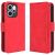Чехол Deexe Wallet Stand для OPPO Reno 14 FS 5G - Red: фото 1 из 15