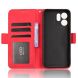 Чохол Deexe Wallet Stand для OPPO Reno 14 F/FS - Red (388306R). Фото 4 з 15