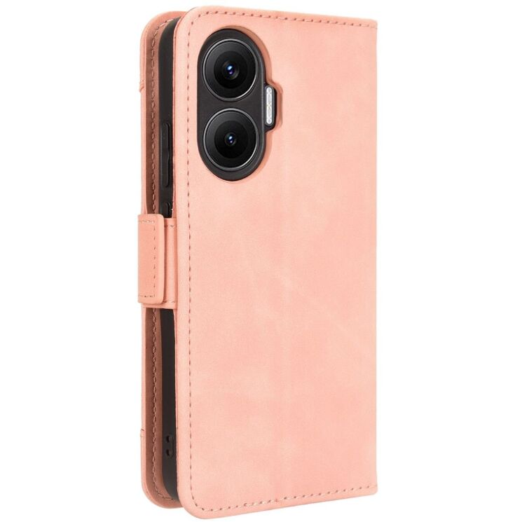Чехол Deexe Wallet Stand для Xiaomi Poco F7 - Pink: фото 8 из 13