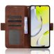Чехол Deexe Wallet Stand для ZTE Blade A76 - Brown (402902Z). Фото 4 из 15