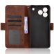Чехол Deexe Wallet Stand для ZTE Blade A76 - Brown (402902Z). Фото 3 из 15