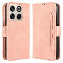Чехол Deexe Wallet Stand для ZTE Nubia V70 - Pink: фото 1 из 7