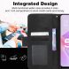 Чехол Deexe Wallet Stand для ZTE Nubia V70 Max - Black (381201B). Фото 14 из 15