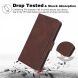 Чехол Deexe Wallet Stand для ZTE Nubia V70 Max - Black (381201B). Фото 13 из 15