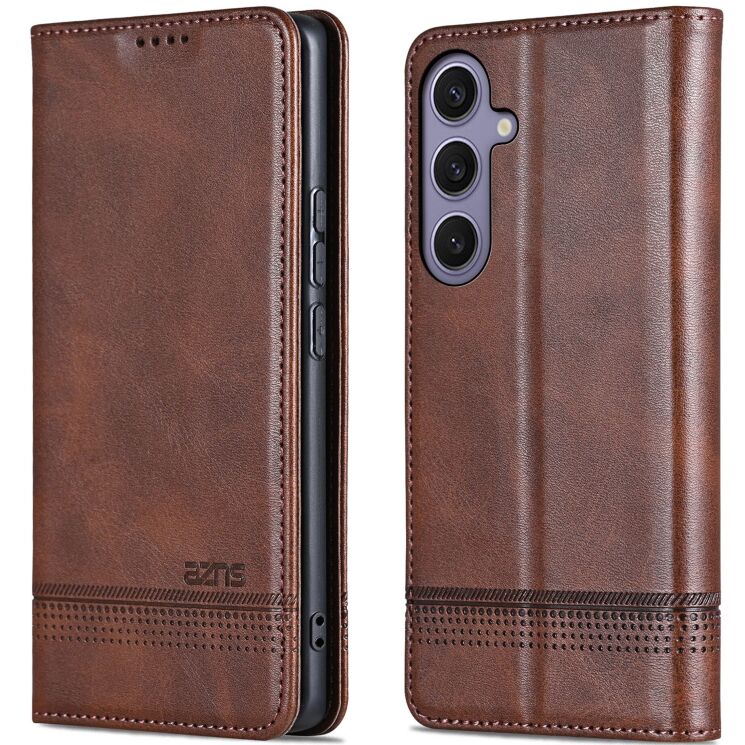 Чехол-книжка AZNS&nbsp;Classic Series для Samsung Galaxy A37 (A376) - Coffee: фото 1 из 9