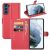 Чехол-книжка Deexe Book Type для Samsung Galaxy S21 FE (G990) - Red: фото 1 из 8