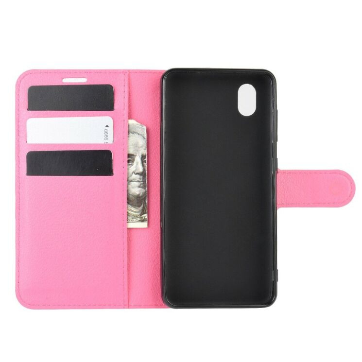 Классический чехол-книжка Deexe Book Type для ZTE Blade A3 (2020) - Rose: фото 3 из 6