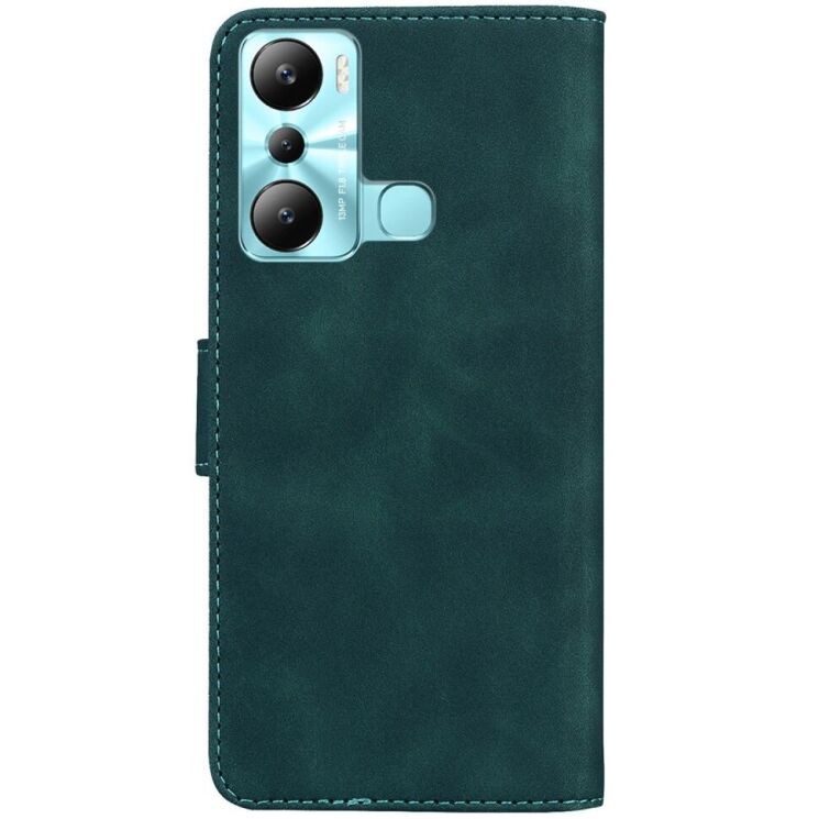 Чехол-книжка Deexe Butterfly Pattern для Infinix Hot 20i (X665E) - Green: фото 5 из 8