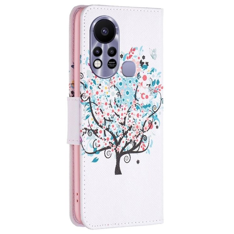 Чехол-книжка Deexe Color Wallet для Infinix Hot 11s NFC (X6812B) - Little Tree: фото 3 из 7