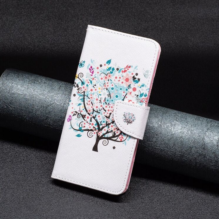 Чехол-книжка Deexe Color Wallet для Infinix Hot 11s NFC (X6812B) - Little Tree: фото 4 из 7
