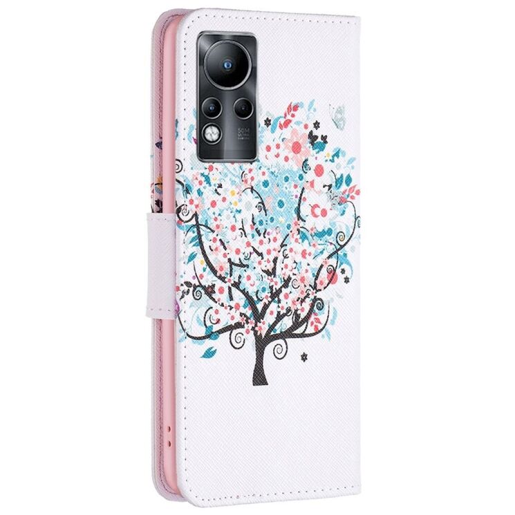 Чехол-книжка Deexe Color Wallet для Infinix Note 11 (X663B) / Note 12 (X663) - Little Tree: фото 3 из 7