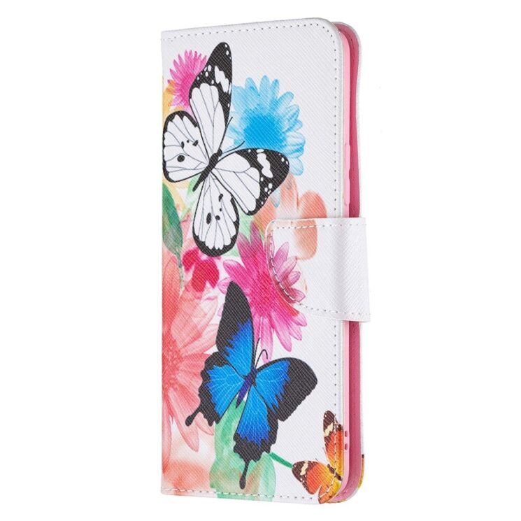 Чохол-книжка Deexe Color Wallet для Realme 8 / 8 Pro - Vivid Butterflies: фото 3 з 8