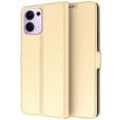 Чехол-книжка Deexe Faro Wallet для OPPO Reno 13 F/FS 5G - Gold (375710F)