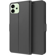 Чохол-книжка Deexe Faro Wallet для OPPO Reno 14 5G - Black: фото 1 з 7