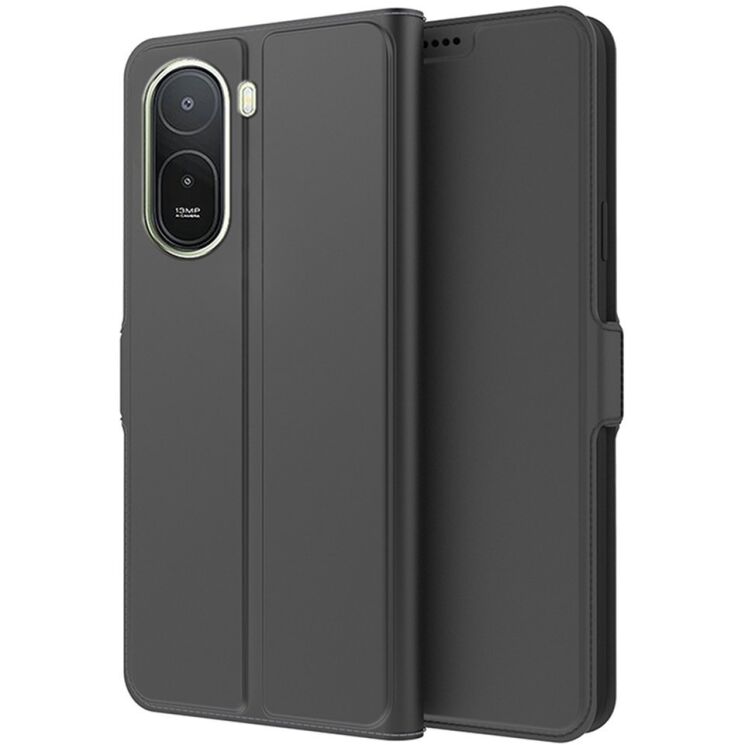 Чехол-книжка Deexe Faro Wallet для Xiaomi Redmi A7 Pro - Black (409724B) Чехол-книжка Deexe Faro Wallet для Xiaomi Redmi A7 Pro - Black: фото 1 из 7
