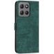 Чехол-книжка Deexe Lines Series для Motorola Moto G15 - Green (372627G). Фото 5 из 11