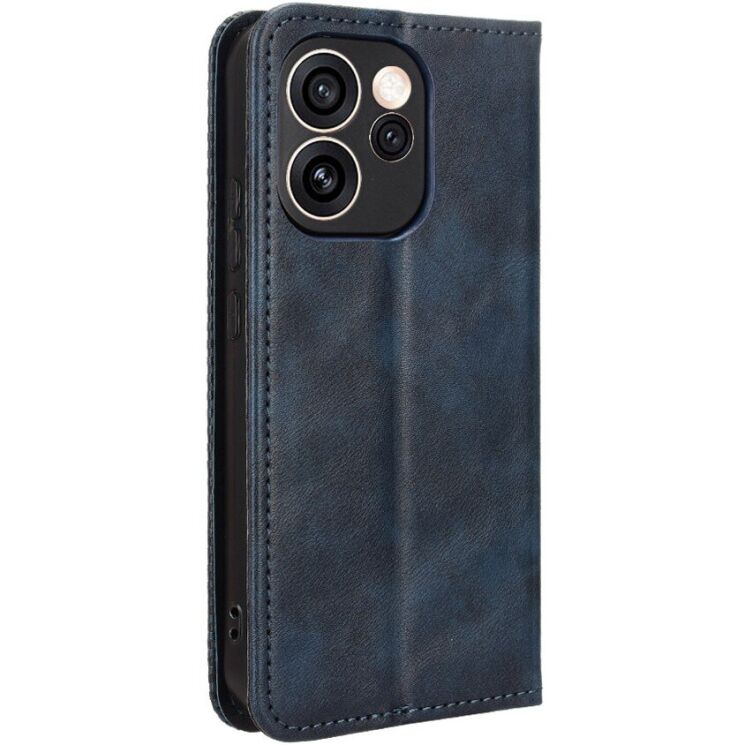 Чохол-книжка Deexe Retro Style для OPPO Reno 15 Pro - Blue (405602L) Чохол-книжка Deexe Retro Style для OPPO Reno 15 Pro - Blue: фото 7 з 19