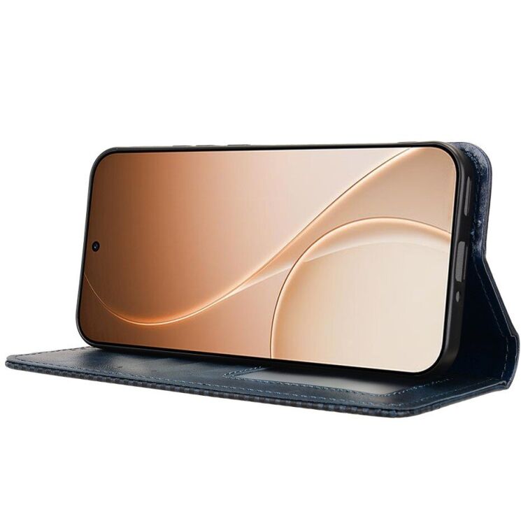 Чохол-книжка Deexe Retro Style для OPPO Reno 15 Pro - Blue (405602L) Чохол-книжка Deexe Retro Style для OPPO Reno 15 Pro - Blue: фото 6 з 19