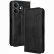 Чохол-книжка Deexe Retro Style для Realme Note 80 - Black (412401B)