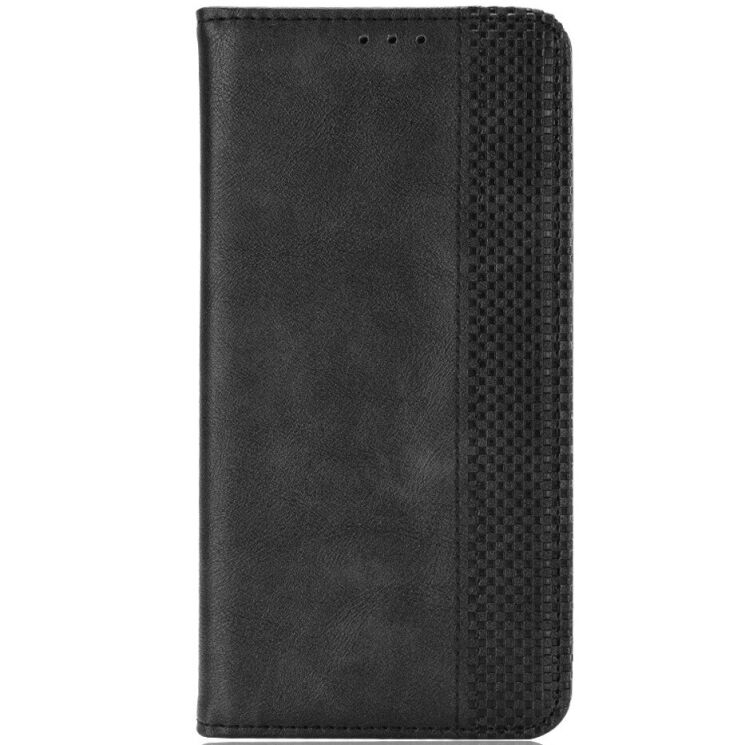 Чохол-книжка Deexe Retro Style для Realme Note 80 - Black (412401B) Чохол-книжка Deexe Retro Style для Realme Note 80 - Black: фото 4 з 20