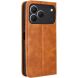 Чохол-книжка Deexe Retro Style для TECNO Spark 50 - Brown (432403Z). Фото 8 з 19