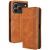 Чехол-книжка Deexe Retro Style для TECNO Spark 50 - Brown: фото 1 из 19