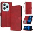 Чехол-книжка Deexe Stage Case для Infinix Hot 40 / 40 Pro / Tecno Spark 20 Pro - Red (344729R)