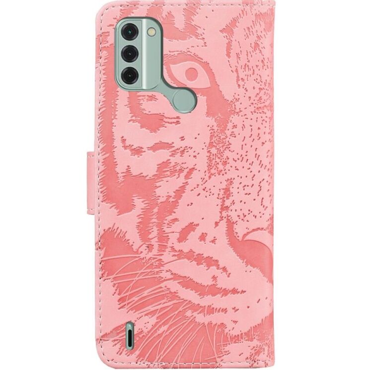 Чехол-книжка Deexe Tiger для Nokia C31 - Pink: фото 6 из 7