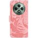 Чехол-книжка Deexe Tiger для OPPO Reno 12 F/FS - Pink (360106P). Фото 6 из 7
