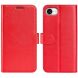 Чохол-книжка Deexe Wallet Style для Apple iPhone 16e - Red (376405R). Фото 1 з 6