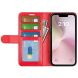 Чохол-книжка Deexe Wallet Style для Apple iPhone 16e - Red (376405R). Фото 5 з 6