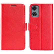 Чехол-книжка Deexe Wallet Style для Motorola Moto G24 Power - Red: фото 1 из 9