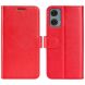 Чехол-книжка Deexe Wallet Style для Motorola Moto G24 Power - Red (347919R). Фото 1 из 9