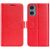 Чехол-книжка Deexe Wallet Style для Motorola Moto G24 Power - Red: фото 1 из 9