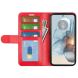 Чехол-книжка Deexe Wallet Style для Motorola Moto G24 Power - Red (347919R). Фото 2 из 9