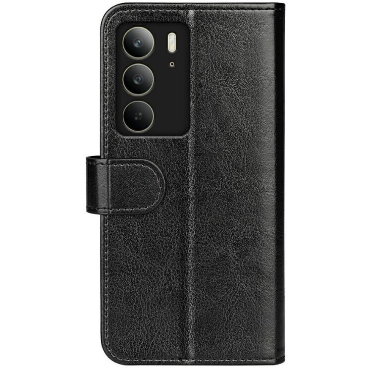 Чехол-книжка Deexe Wallet Style для Realme C75 - Black: фото 5 из 6