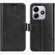 Чехол-книжка Deexe Wallet Style для Xiaomi Redmi Note 14 5G - Black (373339B). Фото 1 из 9