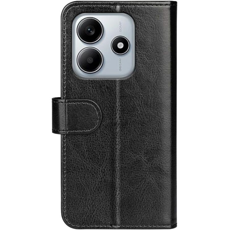 Чехол-книжка Deexe Wallet Style для Xiaomi Redmi Note 14 5G - Black: фото 6 из 9