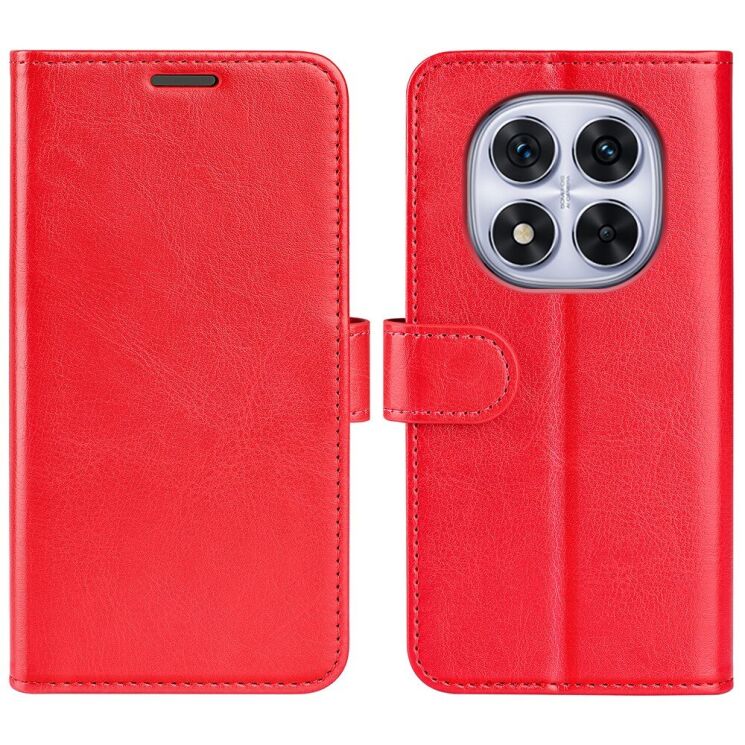 Чехол-книжка Deexe Wallet Style для Xiaomi Redmi Note 14 Pro 5G / Poco X7 - Red: фото 1 из 9